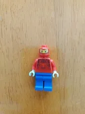 Rare Lego Spider-Man Balaclava Face Minifigure (set 4850, 2003) Crack In Torso 