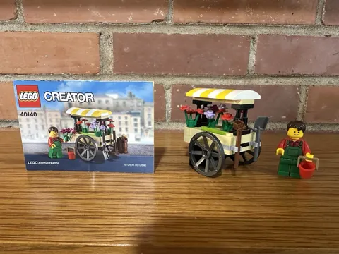 LEGO CREATOR: Flower Cart (40140) - Complete Set Preowned