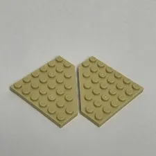 Lego 6106 Beige Replacement Parts Pieces Lot of 2