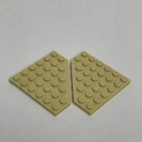 Lego 6106 Beige Replacement Parts Pieces Lot of 2