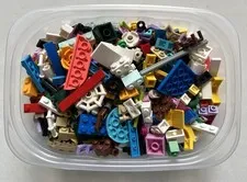 LEGO Parts Lot Mixed Color Shape  Get All Parts In Photo Approx 9.5 oz Box #2