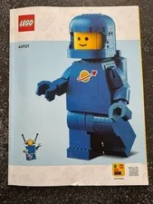 40921 LEGO INSTRUCTION BOOK ONLY manual for Astronaut up scaled blue
