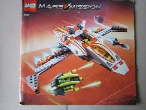 Lego Mars Mission 7647 Building Instructions Instruction