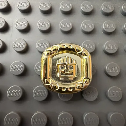 LEGO® Sun Disk Minifigure Piece Chrome Gold  Adventurers Jungle 71940 x276