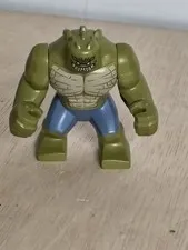Lego Killer Croc 76055 Big Figure with Sand Blue Pants Super Heroes Minifigure