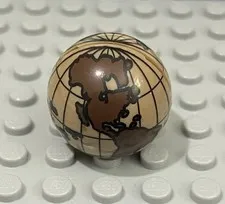 LEGO World Globe Map , (Hard To Find)