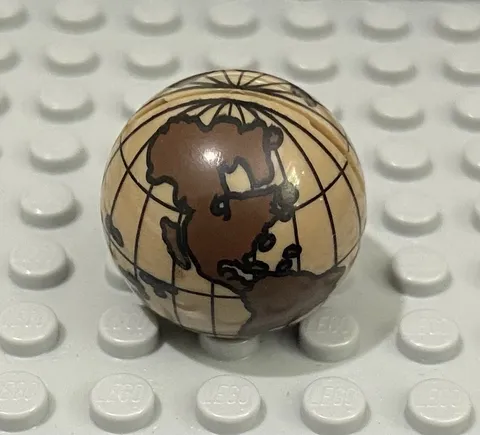 LEGO World Globe Map , (Hard To Find)