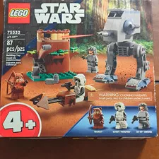 LEGO Star Wars AT-ST 75332 87 pcs 4+ Box Brick Separator Included