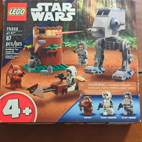 LEGO Star Wars AT-ST 75332 87 pcs 4+ Box Brick Separator Included