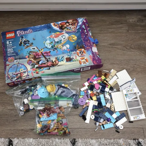 LEGO Friends Dolphins Rescue Mission MISSING PIECES + Extra Non Set Pieces
