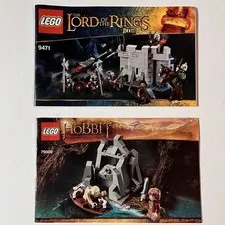 Lego Lord Of The Rings 9471 And Hobbit 79000 Instruction Manual