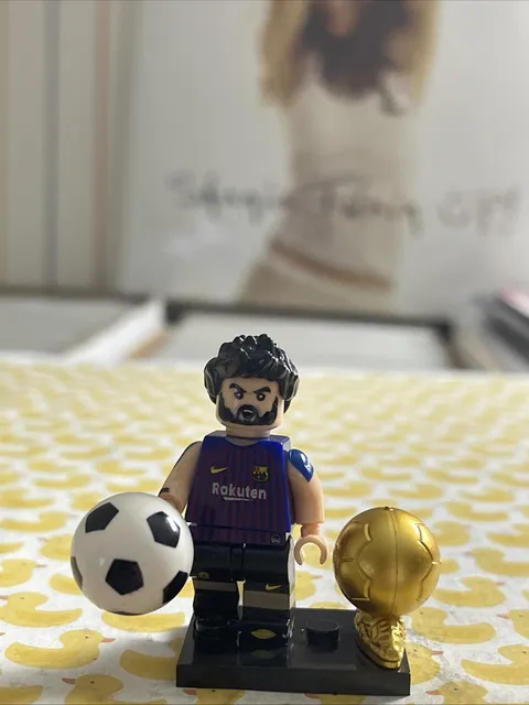 LUIS SUAREZ BARCELONA #9 JERSEY LEGO MINIFIG FIGURE soccer futbol rakuten spain