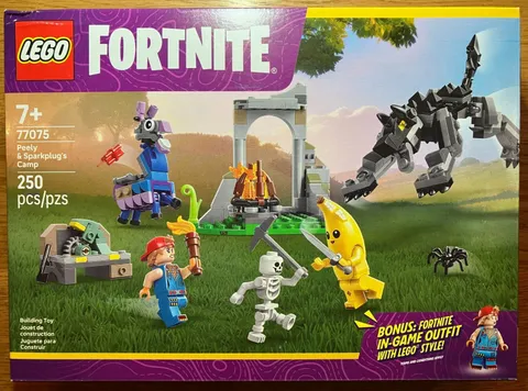 LEGO Fortnite 77075 Peely & Sparkplug’s Camp Durr Bus