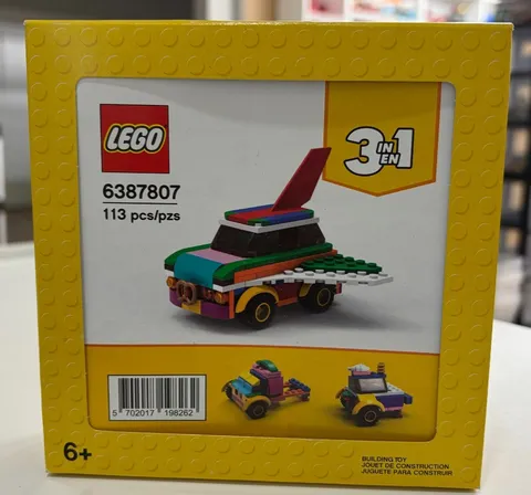 LEGO Promotional Factory: 3 in 1 Rebuildable Flyer Car Set (6387807)