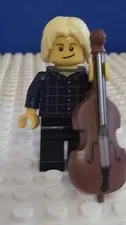 Lego Male Orchestra Cello Minifigure