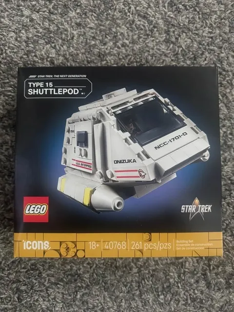 LEGO Icons 40768 Star Trek Type-15 Shuttlepod GWP - FREE FAST SHIPPING!!
