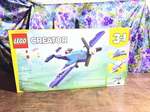 LEGO Creator 3-in-1 Race Plane 31160 Complete Set 178 pcs Stand Included RM