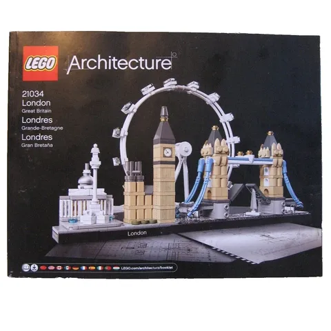 Lego Architecture LONDON 21034 Instruction Manual Booklet Only 2017