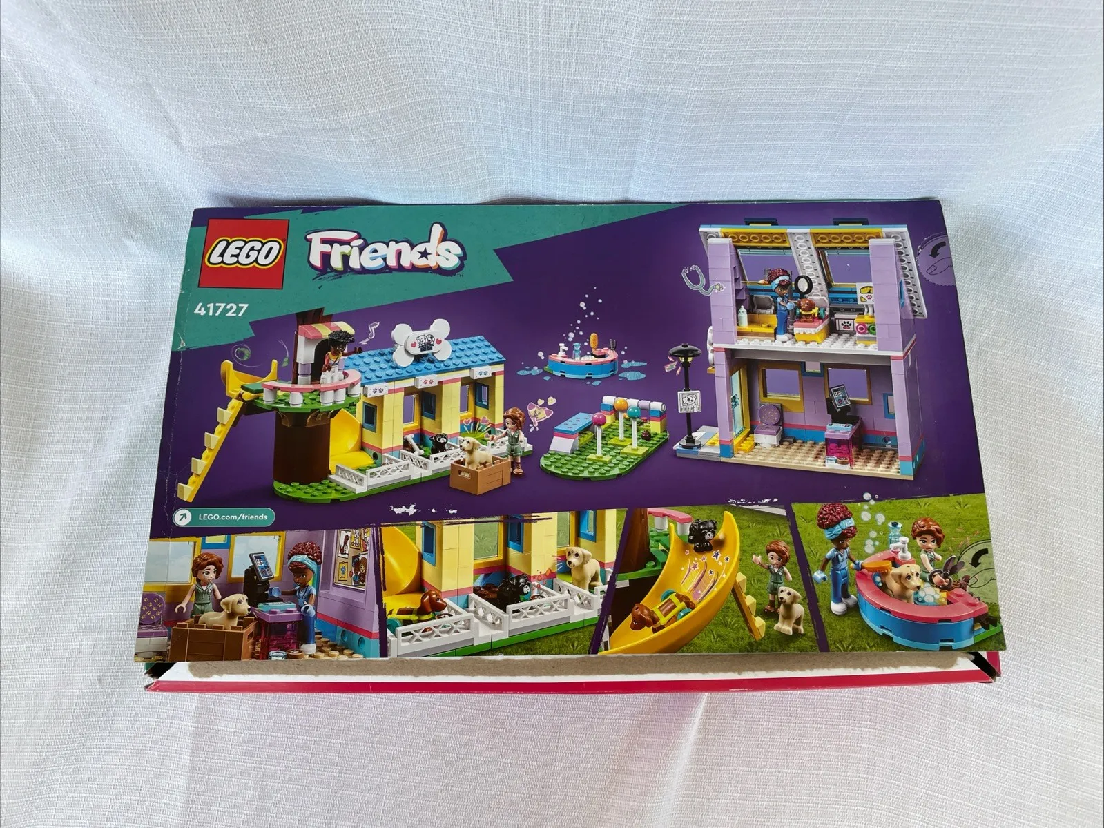 LEGO Friends 41727 Dog Rescue Center Incomplete? w/ 4 Sealed Bags Minifigs