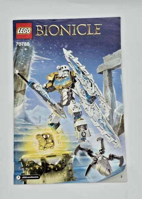 Lego 70788 Bionicle 2015 KOPAKA - INSTRUCTION MANUAL ONLY