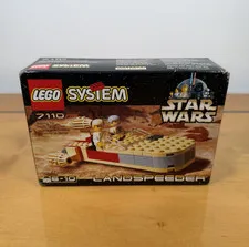 LEGO Star Wars Landspeeder 7110 47pcs Age 5-10 Box Vintage Luke/Obi-Wan AWESOME