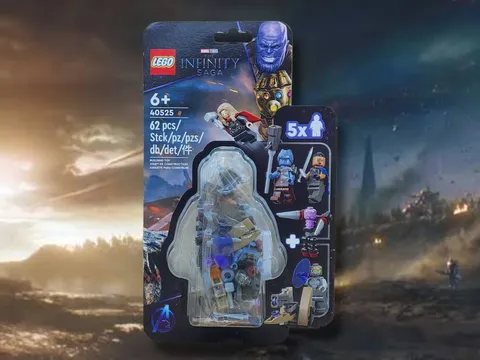 Retired LEGO Marvel 40525 Endgame Battle Infinity Saga Minifigure Set Sealed!
