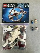 LEGO Star Wars Jedi Starfighter (75191) Complete w/ Instructions & Minifigures