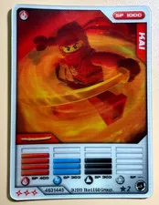LEGO Ninjago Kai  #2 LENTICULAR 2011 Card 853114 4631445 Rare 3D