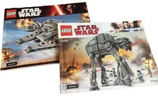 Lego Star Wars Heavy Assault Walker Millennium Falcon MANUAL only 75189 75105