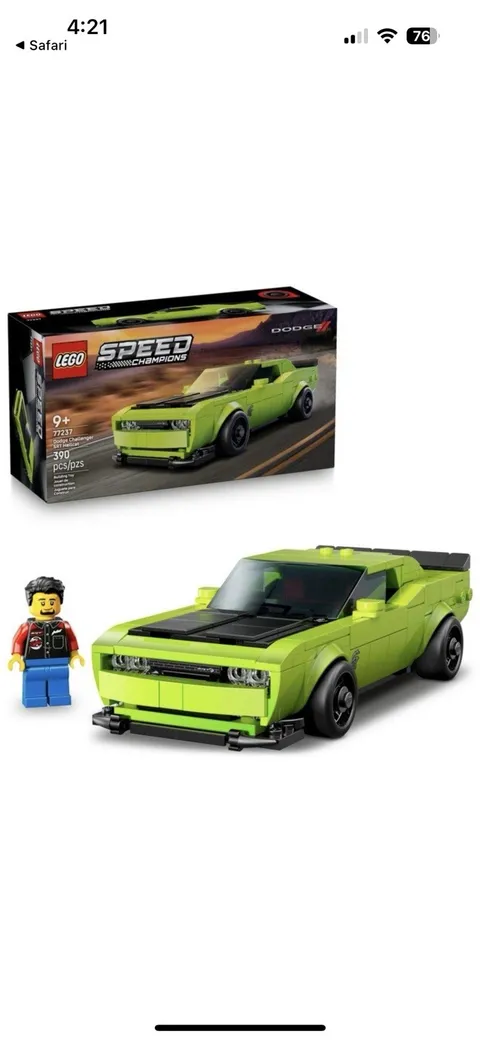 LEGO Speed Champions Dodge Challenger SRT Hellcat