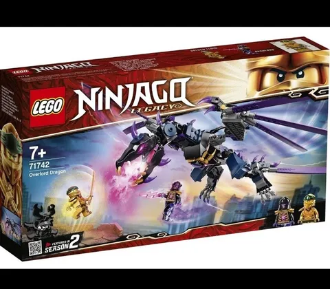 71742 OVERLORD DRAGON lego legos set ninjago legacy Golden Lloyd retired NEW