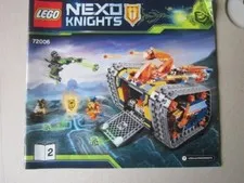 Lego Building Instructions Instruction Nexo Knights 72006-2