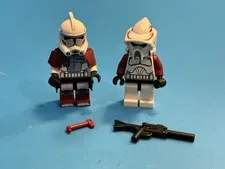 2 Lego Minifigs Star Wars ARF ARC Troopers