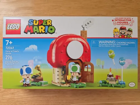 LEGO® Super Mario™ Party at Toad's House 72041 Retired Set NEW Sealed