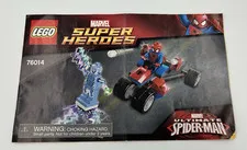 Lego Marvel Super Heroes 76014 Instructional Manual Only 2014