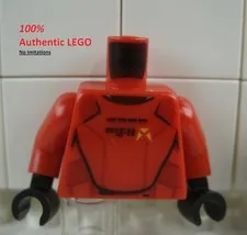 LEGO NEW Red Sith Jet Trooper Torso (1x) 6290203 Minifigure Part 76382