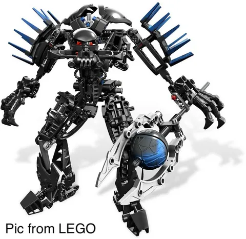 LEGO Hero Factory Villains 7145 Von Nebula Set Complete