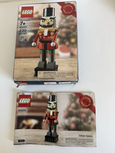 LEGO 40254 Nutcracker Empty Box & Instruction Manual ONLY Christmas
