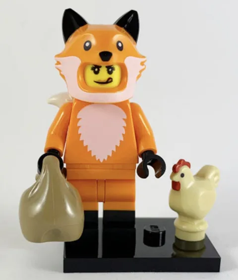 LEGO® Collectible Minifigures Fox Costume Girl Minifigure Series 19 71025 Animal