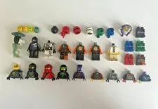 LEGO NINJAGO Minifigure Lot Incomplete-Great Condition with Rare Figures