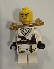 Lego Minifigure Ninjago White Ninja Zane