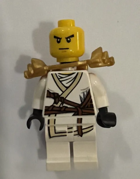 Lego Minifigure Ninjago White Ninja Zane