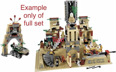LEGO Indiana Jones Temple of the Crystal Skull 8-14 | #7627 | Parts