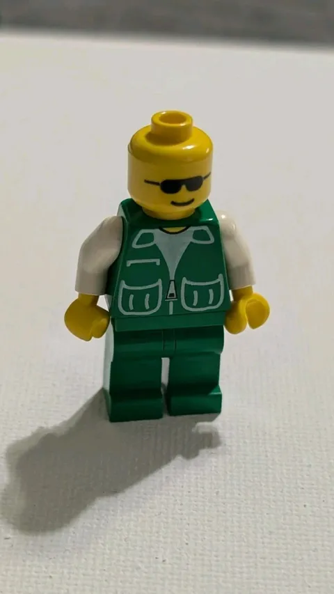 LEGO Time Cruisers Green Jacket Vtg Minifigur