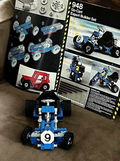 LEGO Technic 854/948 Go-Kart 100% Complete #1