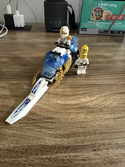 LEGO NINJAGO Zane's Ice Sled 30554 Vehicle Printed Parts Zane 40pc 6+