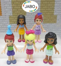 (O11 /42 /5) Lego Friends 5 Figures Minifigures