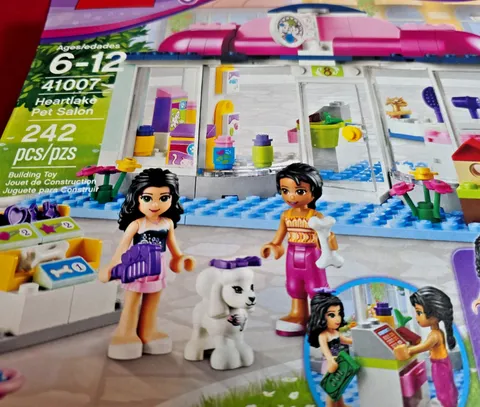 ▰▰ RETIRED 2013 ▰▰ LEGO Friends 41007 Heartlake Pet Salon NEW Sealed Emma Rare▰▰