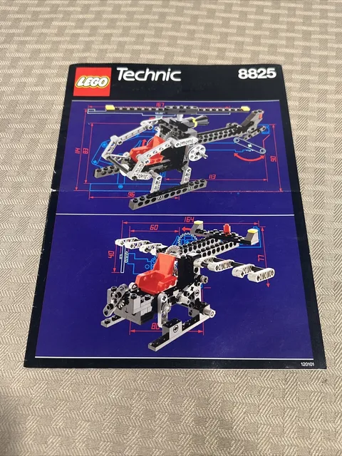 LEGO 8825 Technic Replacement Manual Directions Instructions booklet ONLY
