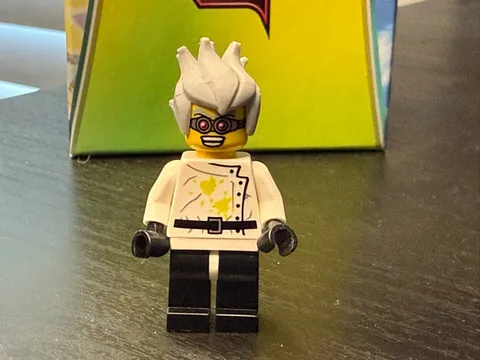 LEGO Crazy Scientist Series 4 col064 Minifigure Minifig h468